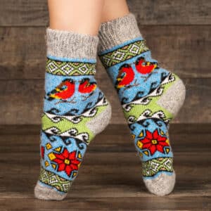 Wollen sokken - Lapochkina
