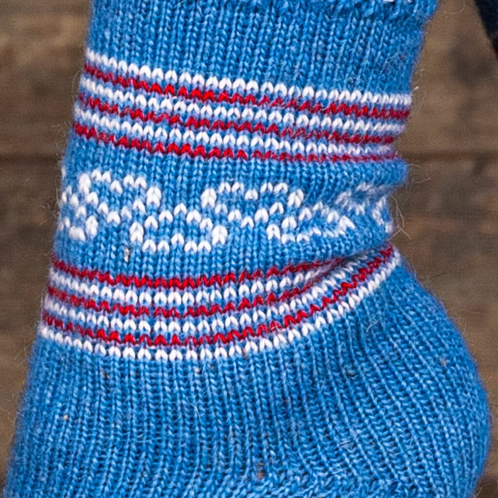 Wollen sokken - Golubaya