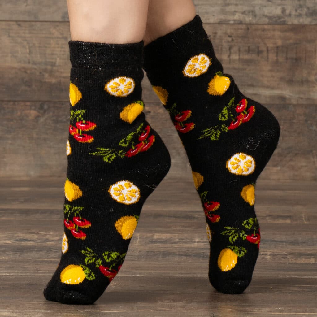 Wollen sokken - Apelsinka