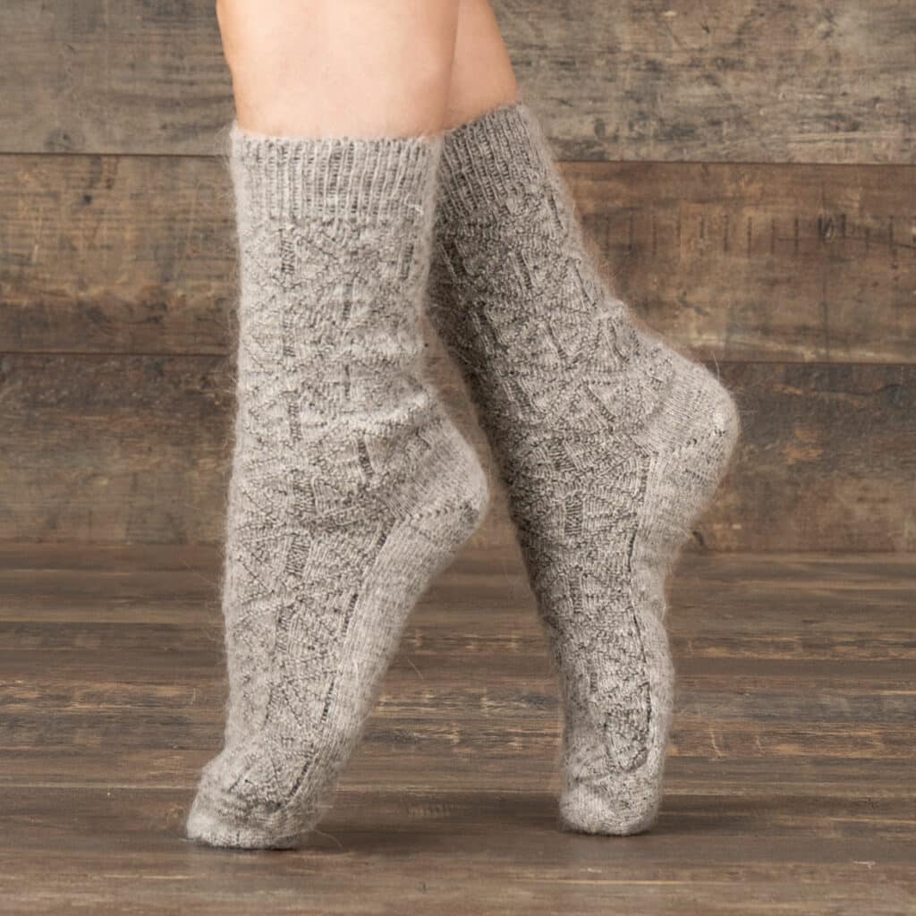 Geitenwollen sokken - Gogoleva