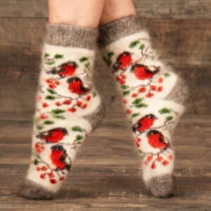 Geitenwollen sokken - Lolitka